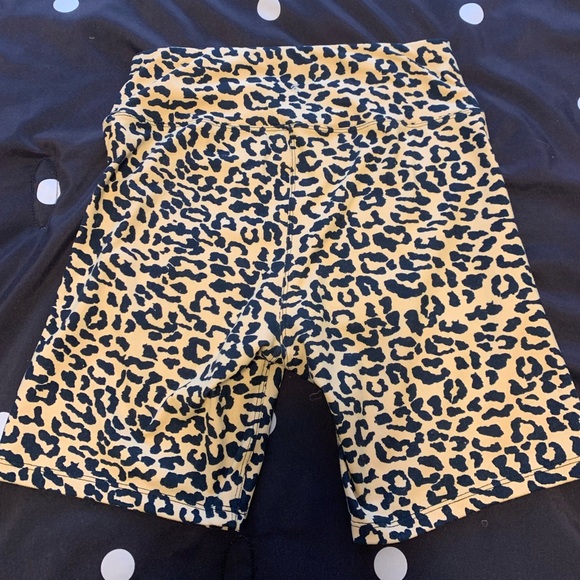 Cheetah Print Biker Shorts - Picture 3 of 4